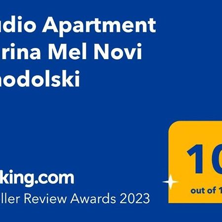 Studio Apartment Marina Mel Novi Vinodolski Kültér fotó
